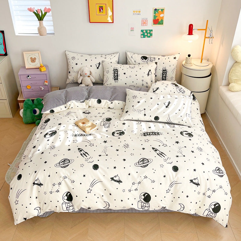 Outer Space kids Cotton Bedding