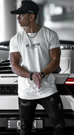 SAINT VALENTS ICON WHITE TEE