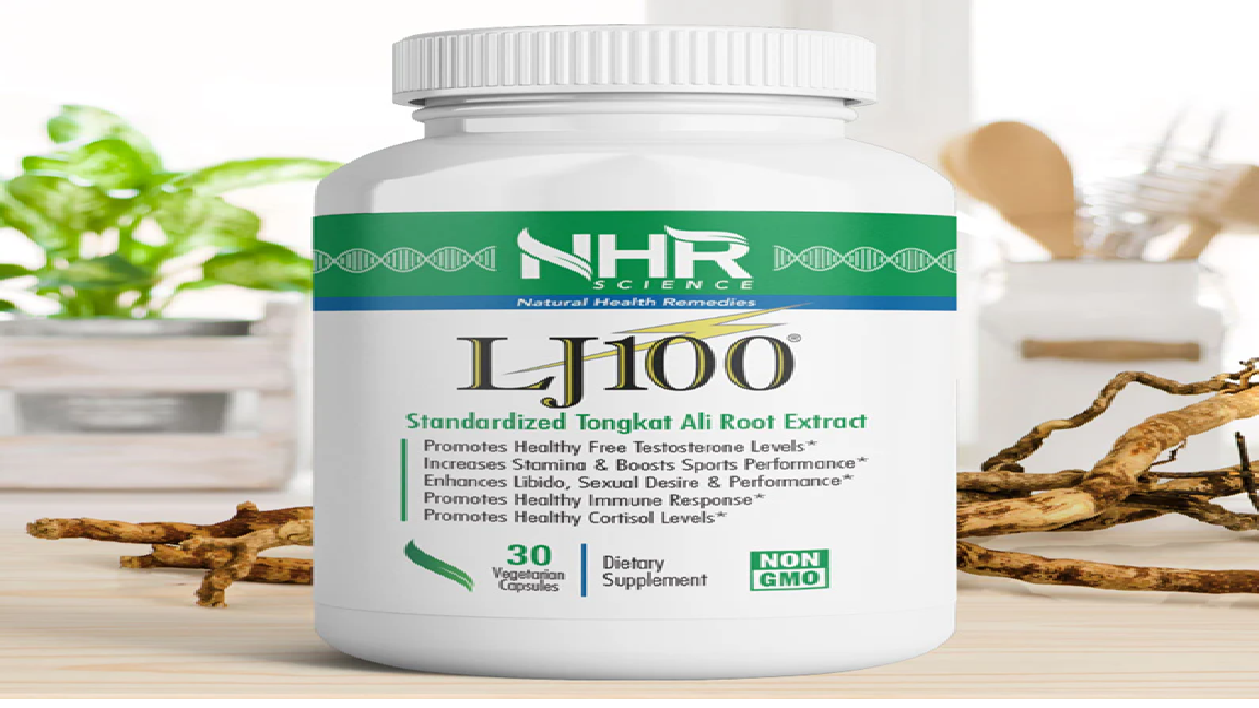 Lj100® Tongkat Ali Extract - Naturally Restores Healthy Testosterone Levels