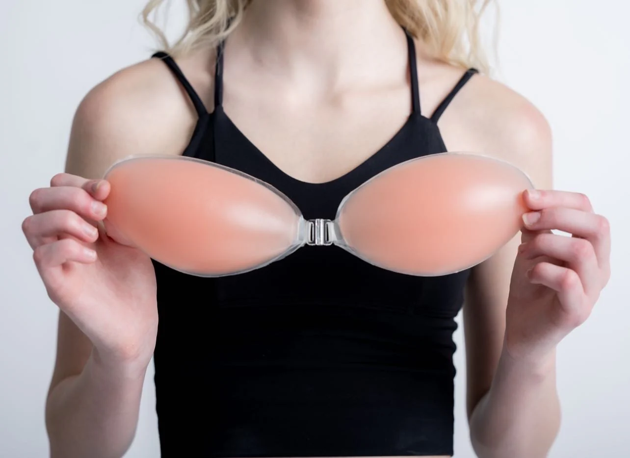 Adhesive Silicone Bra