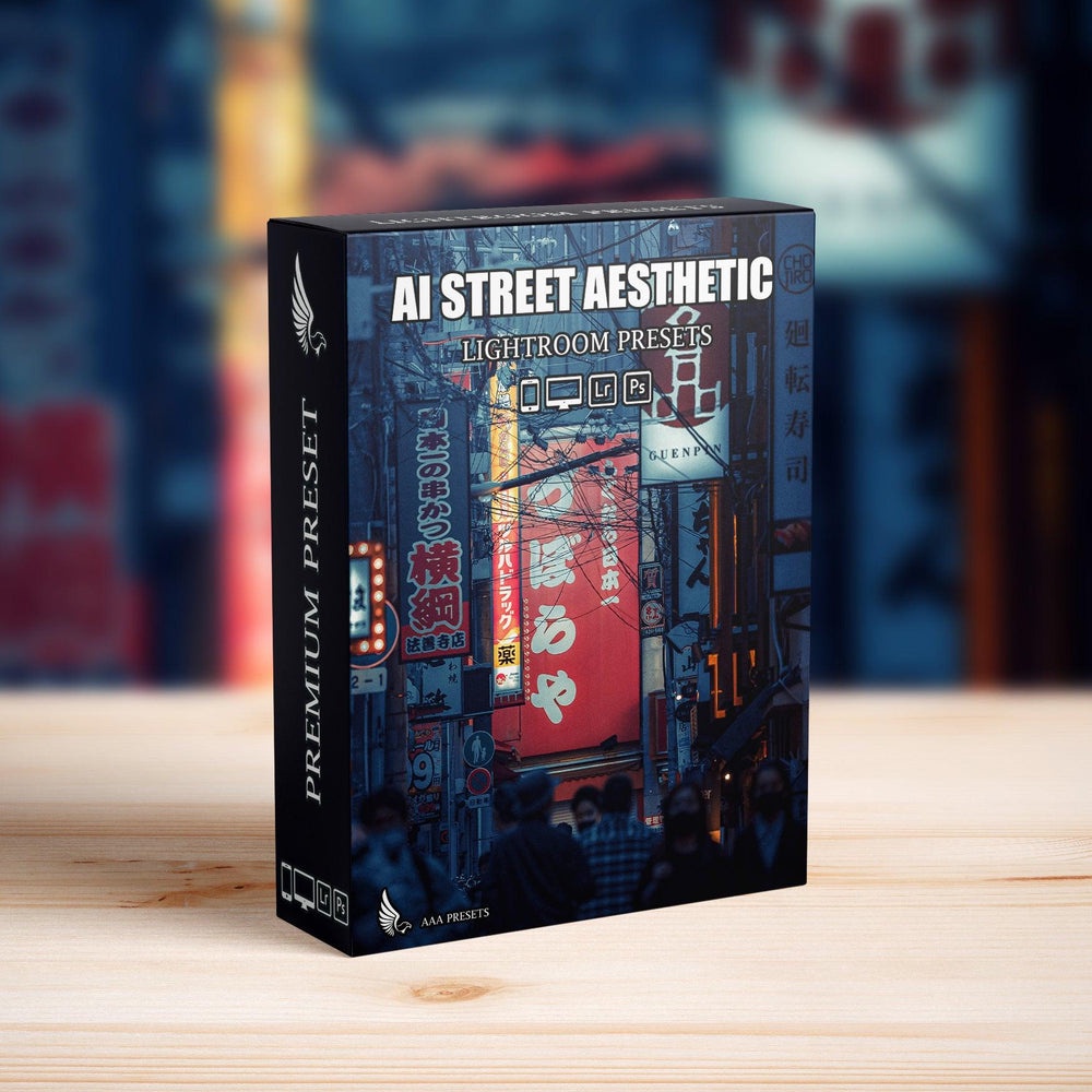 ai optimized street aesthetic lightroom presets