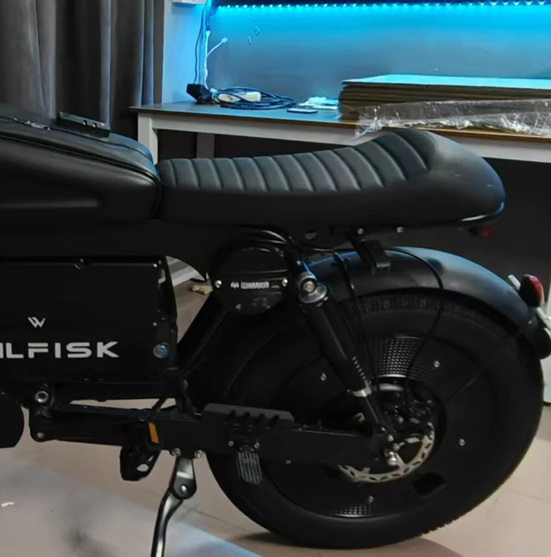 WALFISK ET-7 Electric Bicycle Integrated longer Seat for black warrior(Customized product do not support return)