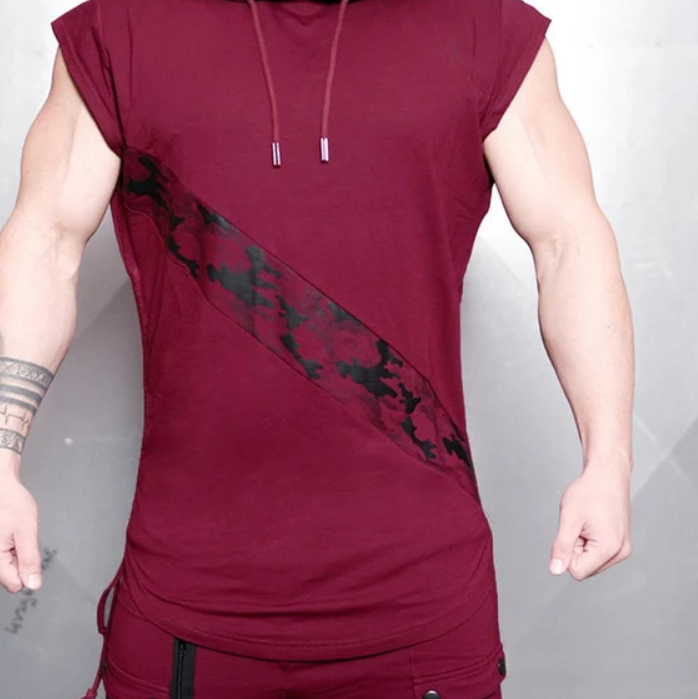 Men Bodybuilding Tank Top sleeveless Hoodie Sweatshirt Summer Gyms Fitness Workout Casual Fashion Singlet Vest Crossfit Clothing