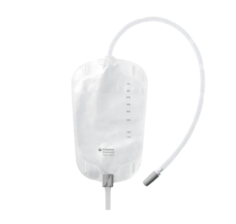 Conveen® Security+ Urinary Leg Bag, 500 Ml, Clamp, Sold As 1/each Coloplast 21026