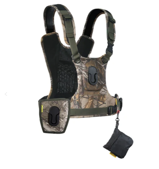 Camo Print Dual Camera Harness