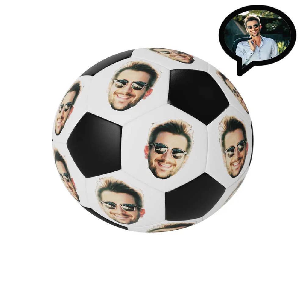 Personalized Custom Photo Gift Soccer Ball