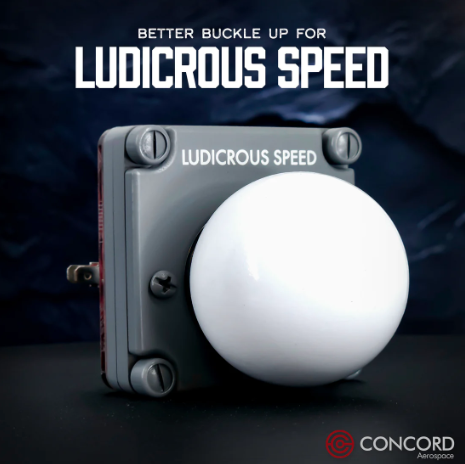 ludicrous speed single button panel