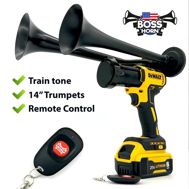 Dewalt Train Horn Gun - Dual Trumpets