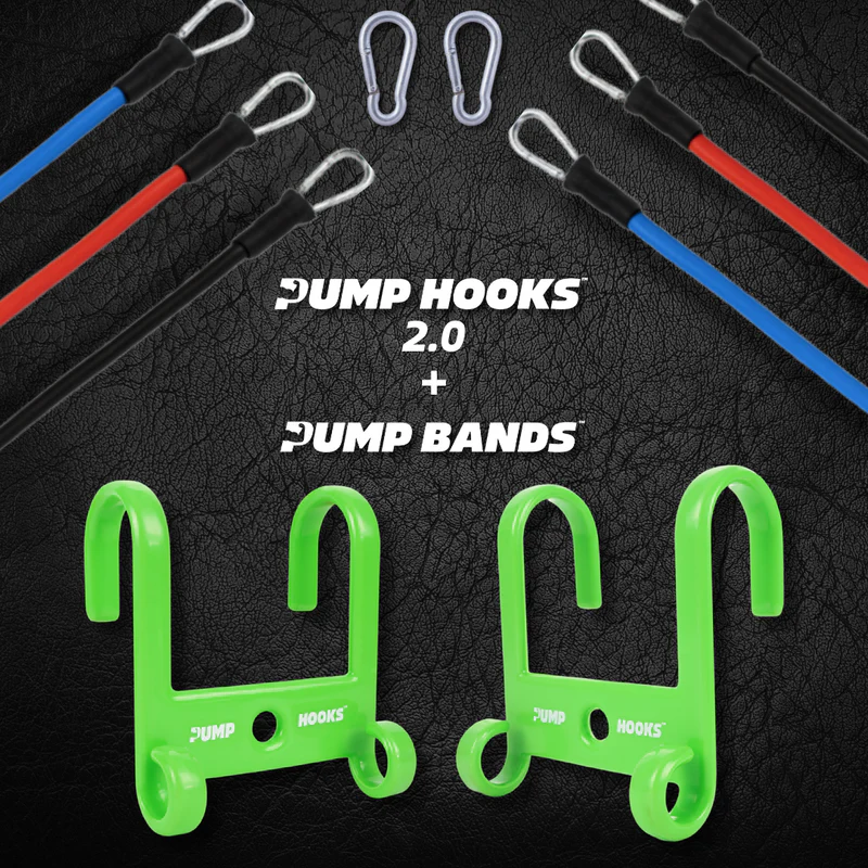 Pump Hooks + Pump Bands Set