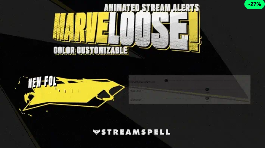 MARVELOOSE! Stream Alerts