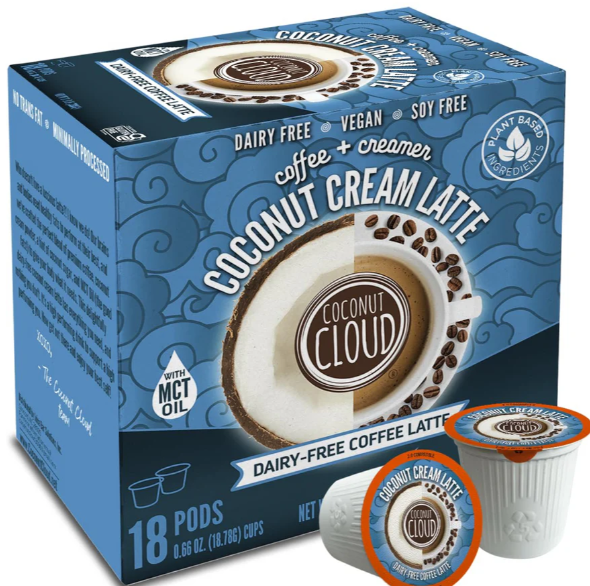 Coconut Cream Latte w/MCT Oil (K-Cup)