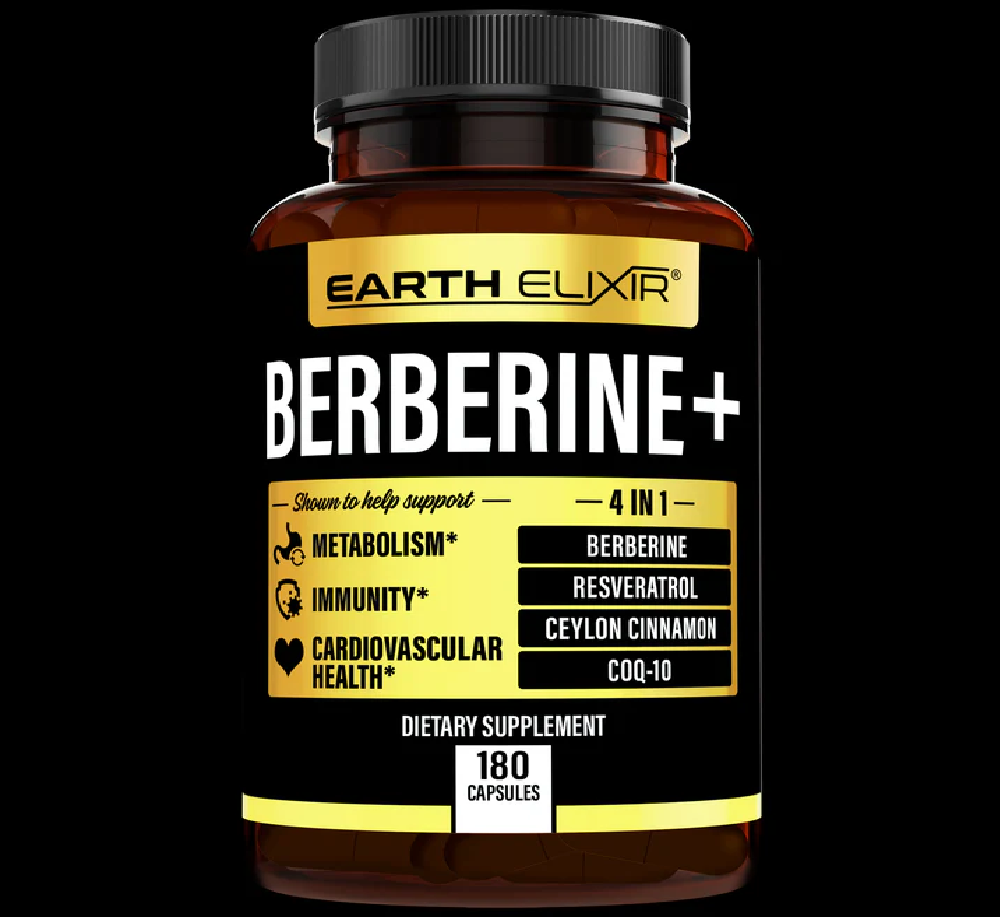 4 in 1 Berberine Plus (180 Capsules) 5.0 (5 reviews)