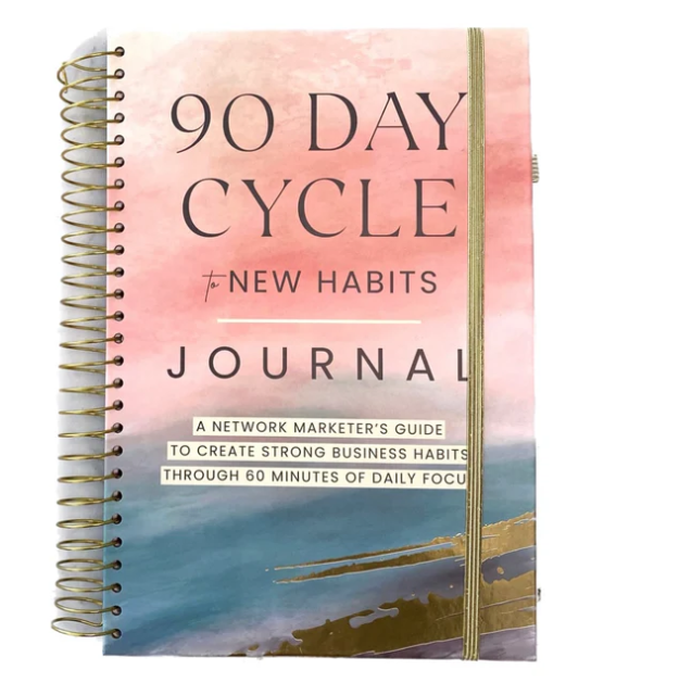 90 Day Habits Journal: Network Marketing Edition