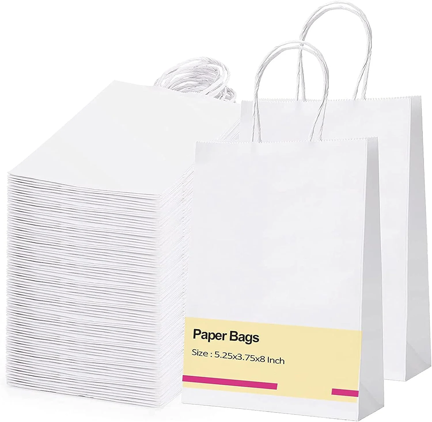 Inch Kraft Paper Gift Bags