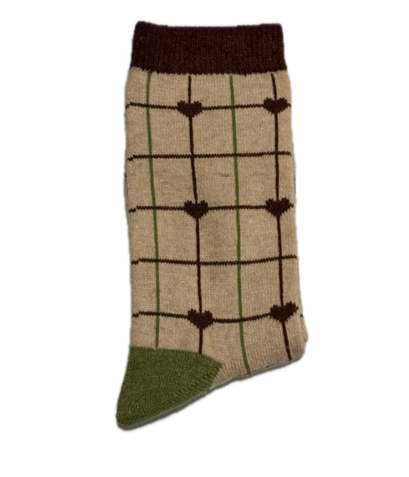 Lines & Hearts Warm Luxury Wool & Angora Socks (Women's)