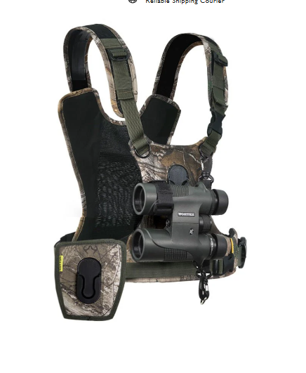 Camo Print Camera and Bino Harness