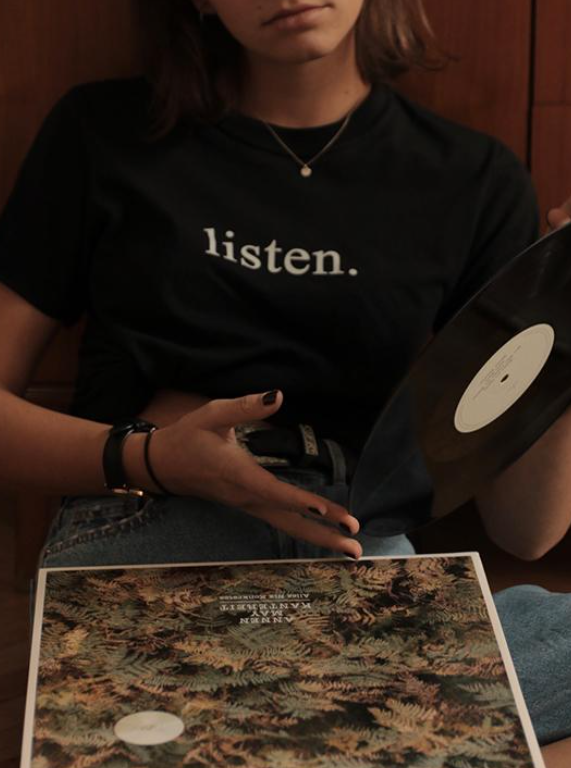 listen. T-Shirt