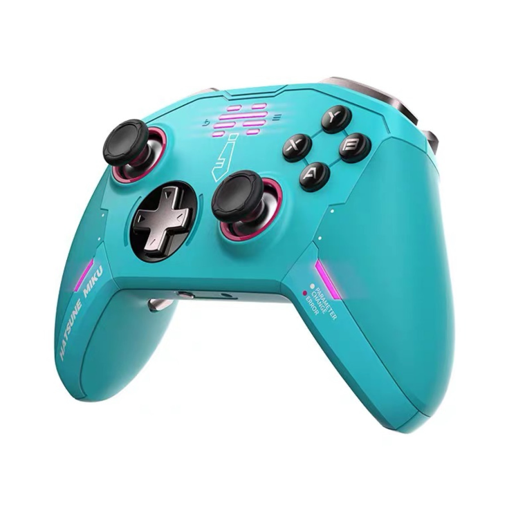 Beitong x Hatsune Miku Limited Edition BTP-T6 Zeus Custom Button Gamepad Controller with Bluetooth Receiver