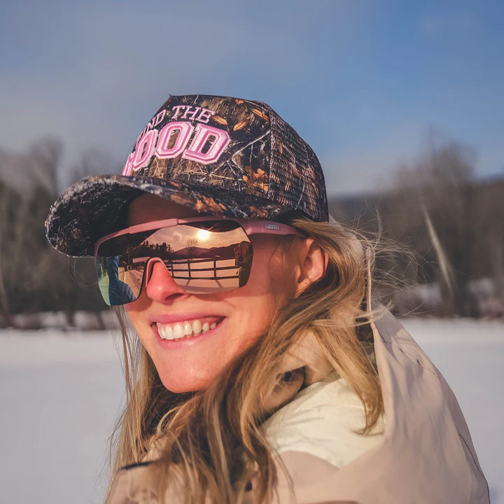 Camo Find The Good Trucker Hat
