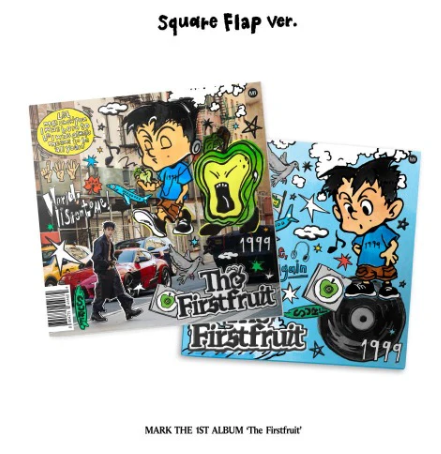 MARK - 1ST ALBUM [The Firstfruit] (Square flap Ver.) (2 Types Random ver)