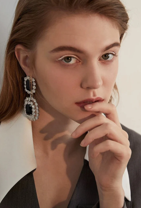 Fabiana Rectangular Earrings