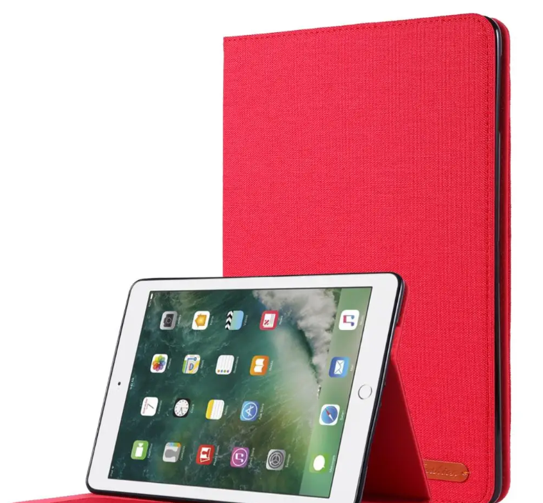 Flip Stand Soft Silicon Cowboy Case For iPad