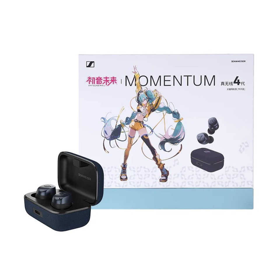 Sennheiser x Hatsune Miku Edition MOMENTUM 4 True Wireless Bluetooth Earbuds