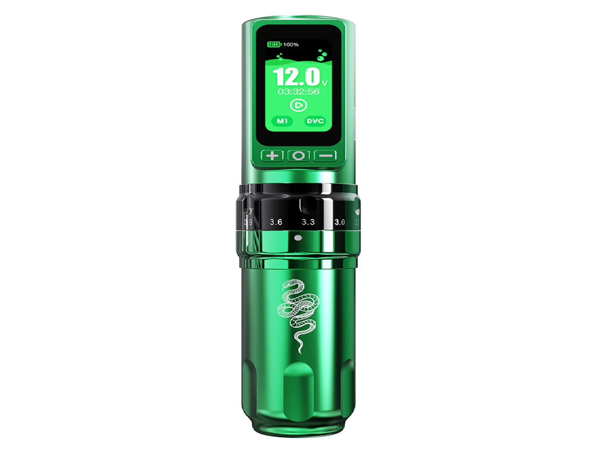 Dragonhawk Fold Pro Year of Snake Edition Tattoo Machine Machine Pen 3000 mAh Batería