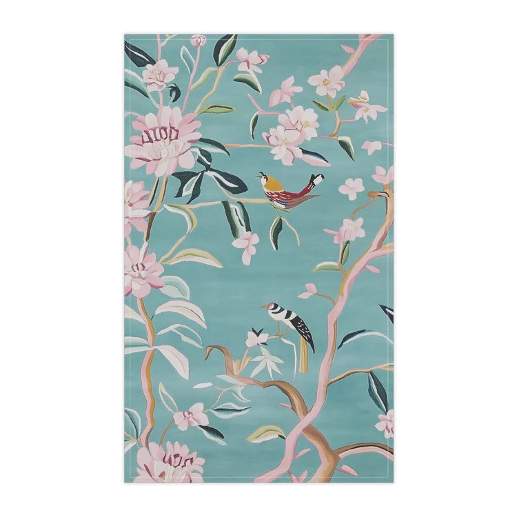 Floral Birds Kitchen Towel
