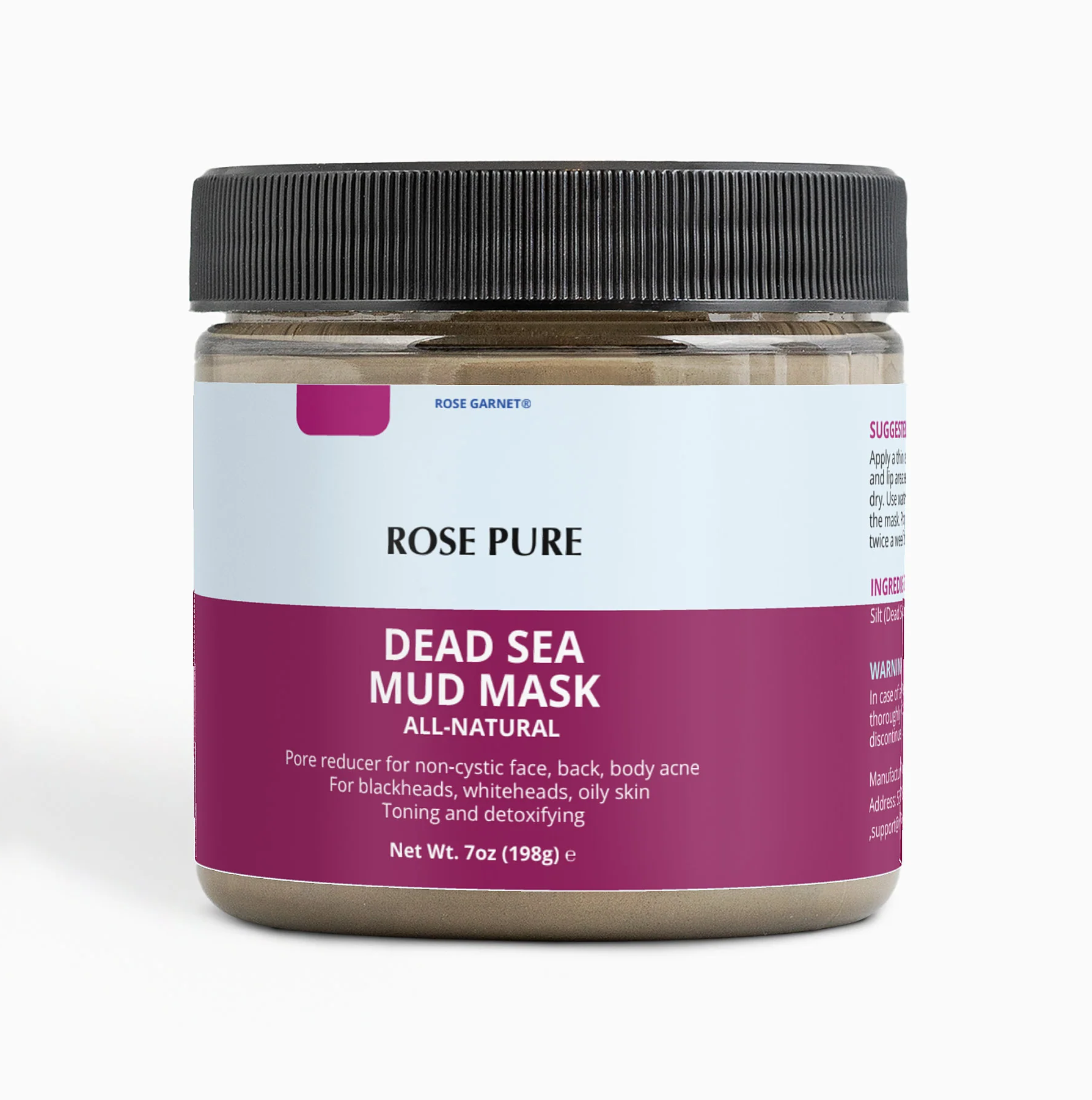 Rose Pure® Dead Sea Mud