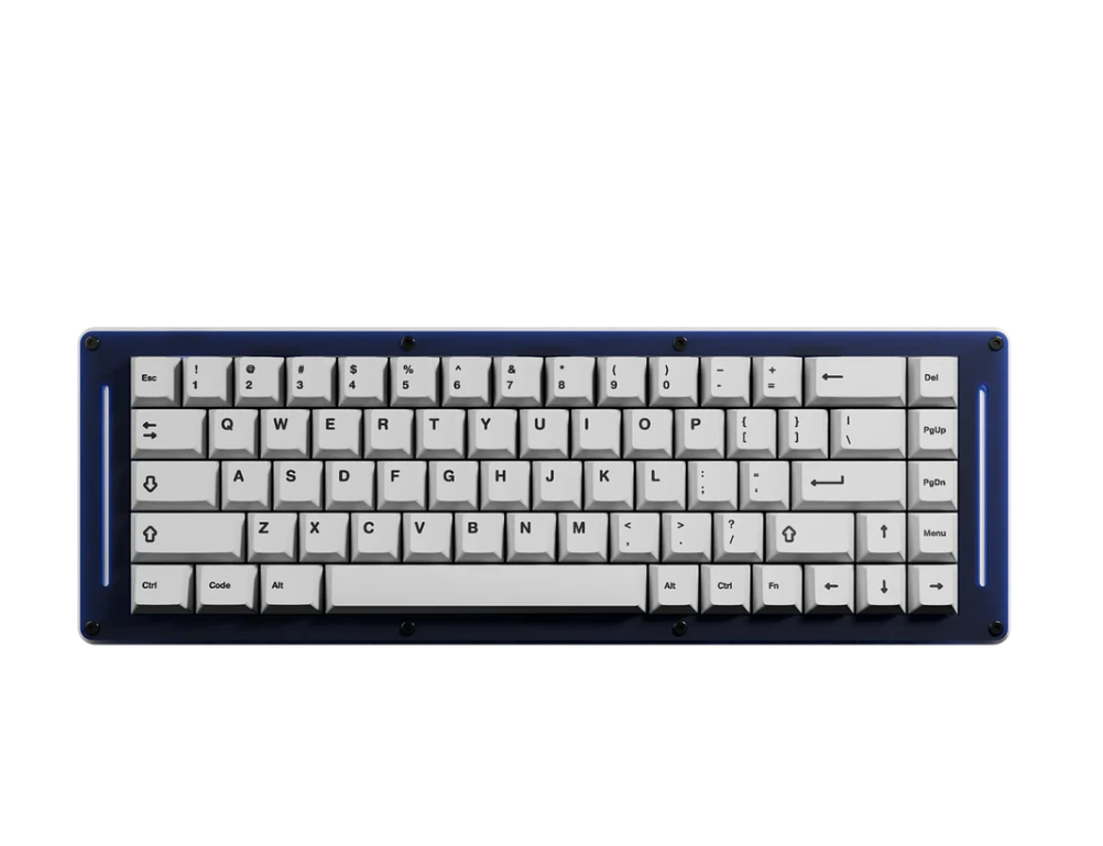 Pig65 Sapphire Blue 65% Custom Mechanical Keyboard