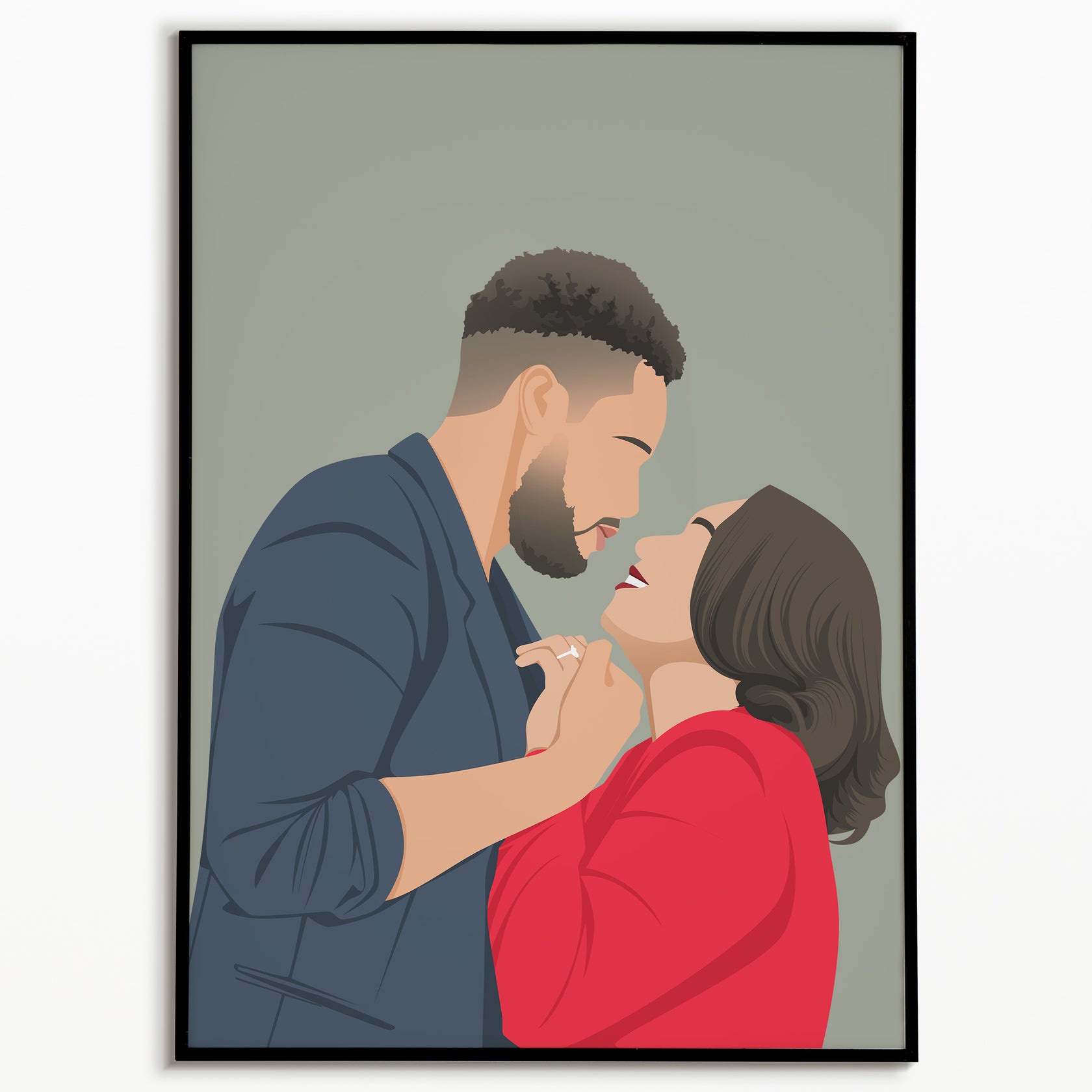 Couple Art Portrait