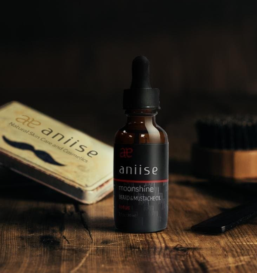 Moonshine Beard and Mustache Oil - Cypress