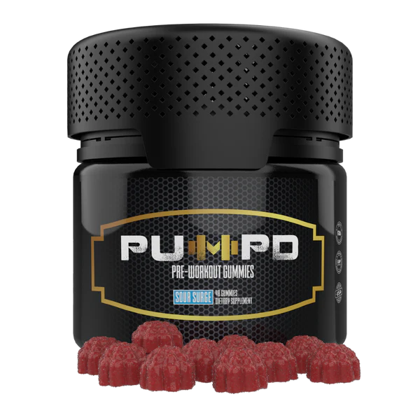 PUMPD Pre-Workout Gummies