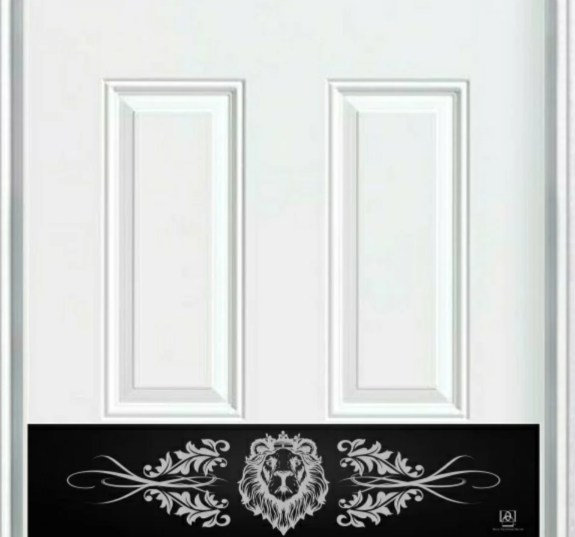 Lion's Den Engraved Door Kick Plate