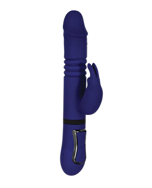 Gender X All In One Thrusting Rabbit Vibrator - Purple