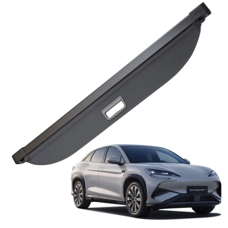 2024 BYD Sealion 7 Cargo Cover Trunk Retractable Parcel Rack Waterproof Shield