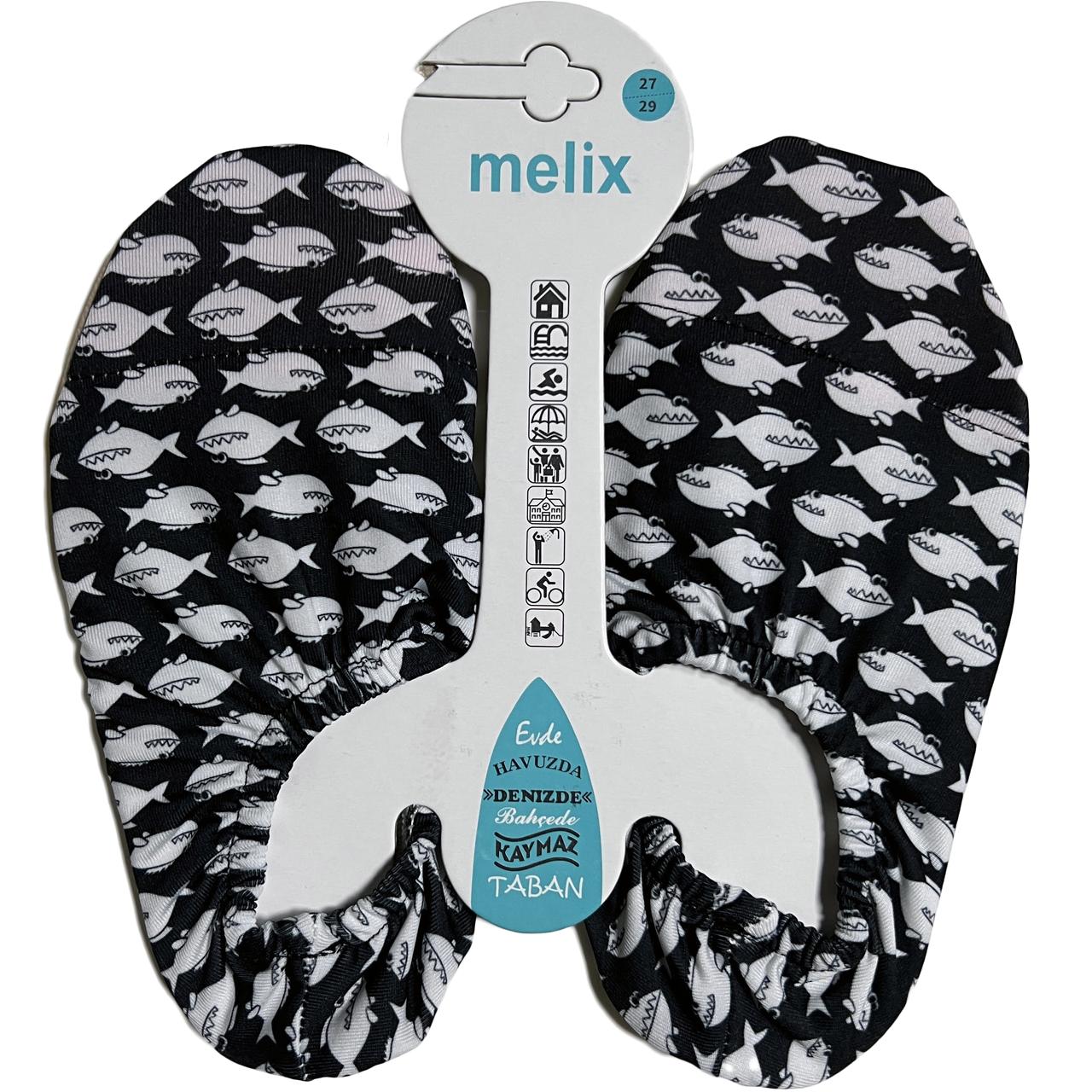 Anti Slip Pool Socks Piranha (Kids)