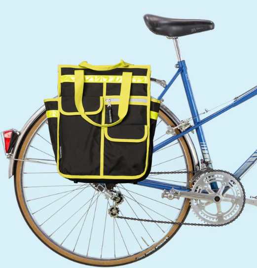 Neon market shopper pannier