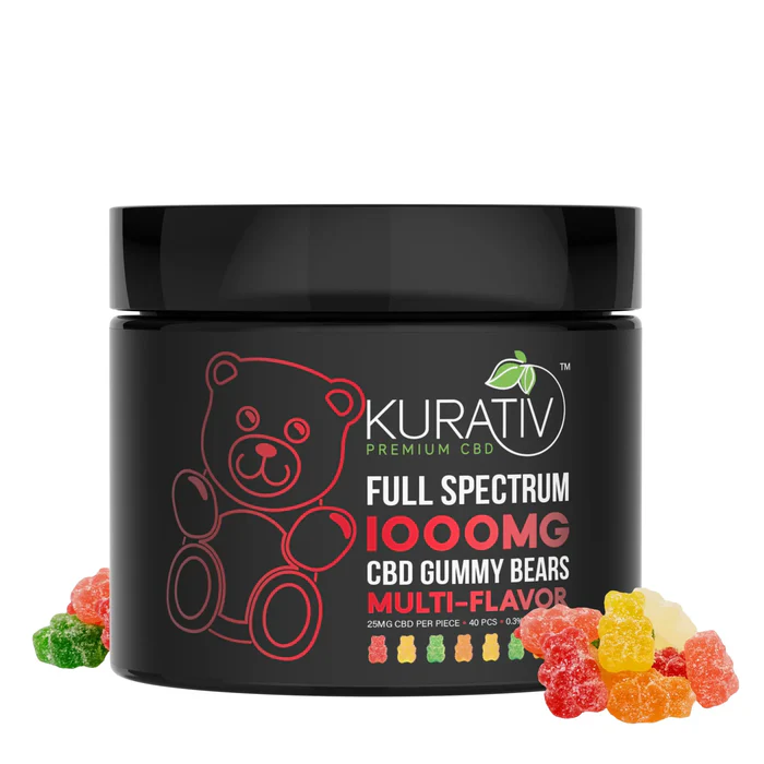 Full Spectrum CBD Gummy Bears 1000mg