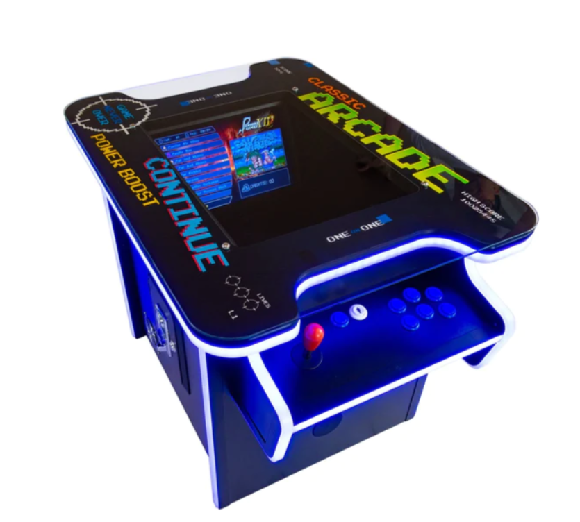 2P Dual-Screen Cocktail Arcade Machine