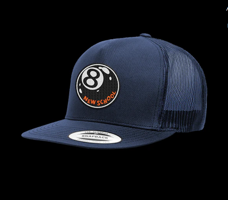 New School Hat "8 Ball"