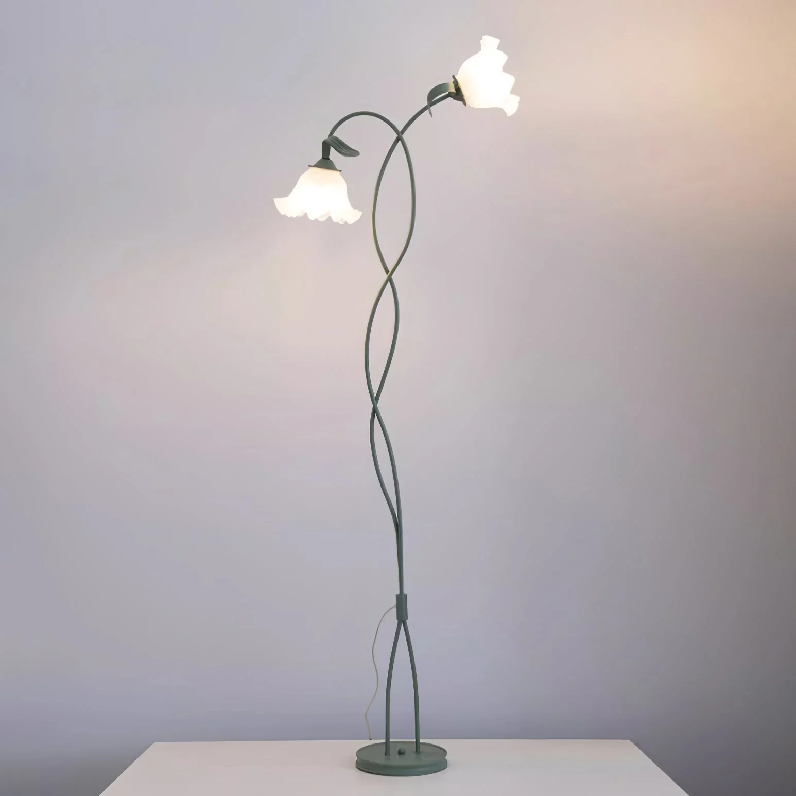 Lily Floral Floor Lamp