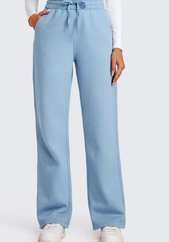 Cotton Fleece Lined Sweatpants 30"