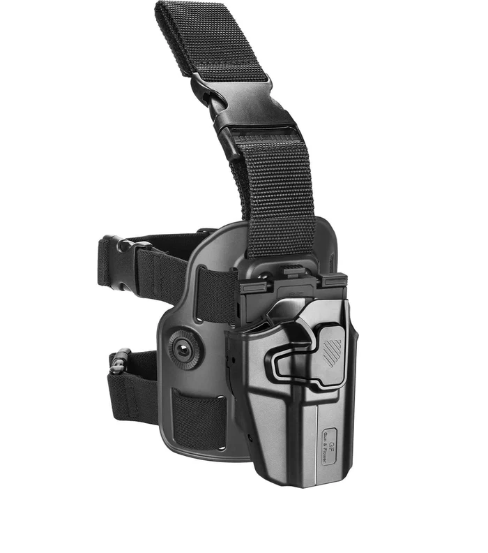 New Level Ii Tactical Universal Drop Leg Holster Fits 100+ Full & Compact Pistols | Right Hand