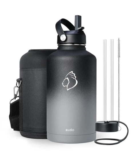 Duet Series Water Bottles with 2 Lids | 64oz