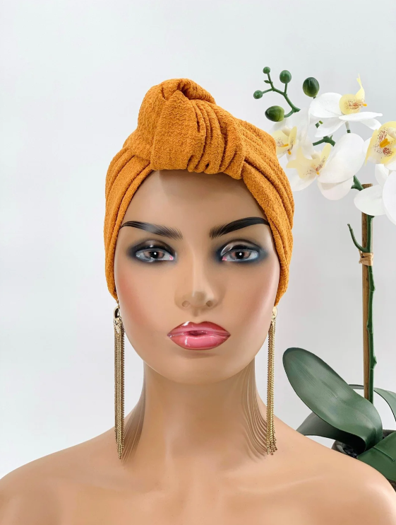 DOLAD PRETIED KNOTTED TURBAN