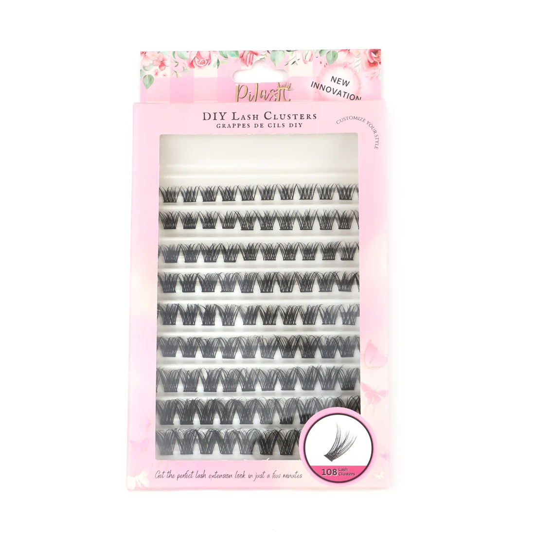 DIY CLUSTER LASHES PARIS - 108 pieces